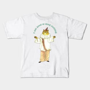 Happy Clown Cat Kids T-Shirt